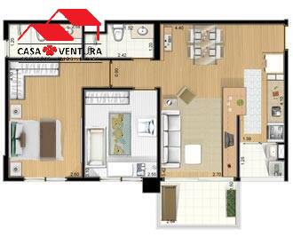 Apartamento à venda com 2 quartos, 62m² - Foto 20