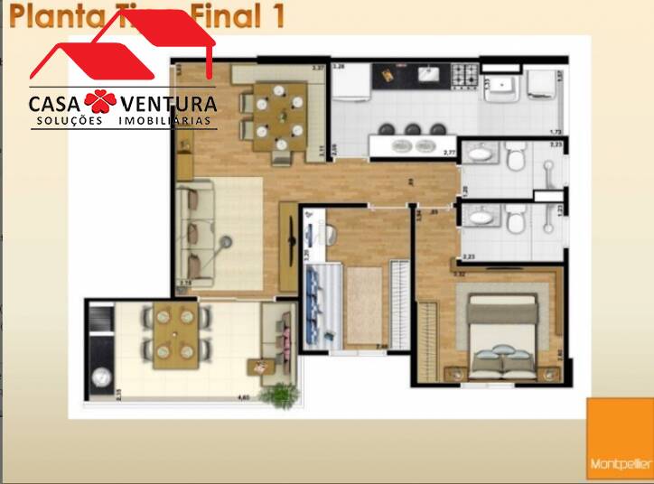 Apartamento à venda com 2 quartos, 71m² - Foto 7