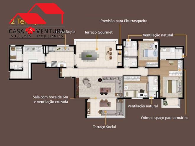 Apartamento à venda com 3 quartos, 148m² - Foto 32