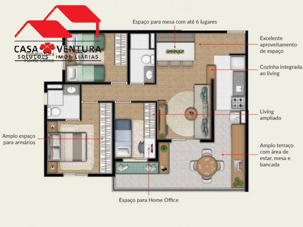 Apartamento à venda com 3 quartos, 76m² - Foto 17